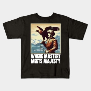 Where Mastery Meets Majesty Kids T-Shirt